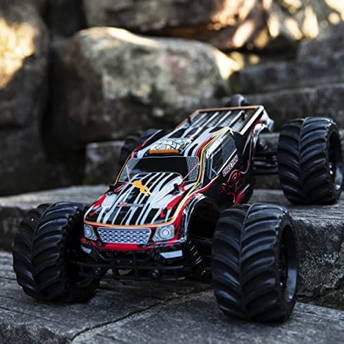 1:10 Scale Remote Control Car Truck, 80+ KM/H High Speed RTR RC Truck, 2.4GHZ Radio Controlled Electric RC Car, 4WD 4x4 Off Road Monster Truck for Adults, IPX7 Waterproof Racing Vehicle Truck