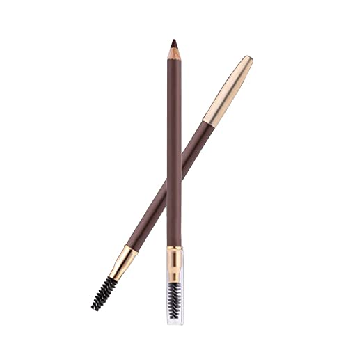 1pcs Eyebrow Pencil Longlasting Waterproof Durable Liner Eyebrow 5 Colors to Choose (2# Dark Brown)