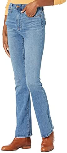 Madewell Roadtripper Supersoft Skinny Flare Jeans in Whalen Wash