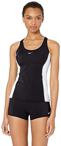 Nike Women's Standard Color Surge Powerback Tankini Swimsuit Set