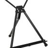 U.S. Art Supply 15" to 21" High Adjustable Black Aluminum Tabletop Display Easel (Pack of 6) - Portable Artist Tripod Stand with Extension Arm Wings, Folding Frame - Holds Canvas Paintings Books Sign