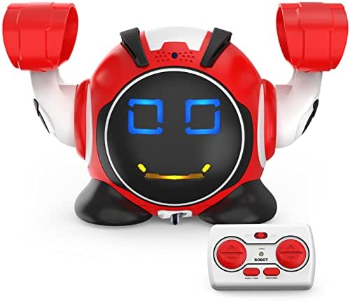 Remote Control Car, Toy Trucks, for Kids 3,4,5,6,7 8 Year Boys Girls, Robot Toys, Remote Control Toys Robot for Kids, with 360°Flip, Record, Repeat, Sing, Dance - Durable Enough for Kids