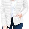 Women's Puffer Down Jacket Zip Up Lightweight Winter Warm Coat Outwear