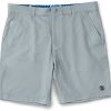 Scales Men's Offshore Country Club Collection All Tides Walkshorts, Grey, 40