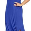 POSESHE Women's Plus Size Summer Casual Loose Dress Beach Cover Up Long Cami Maxi Dresses with Pocket