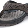 WHITIN Men's Flip Flops | Outdoor Thong Sandals | Arch Support | Slip Resistant