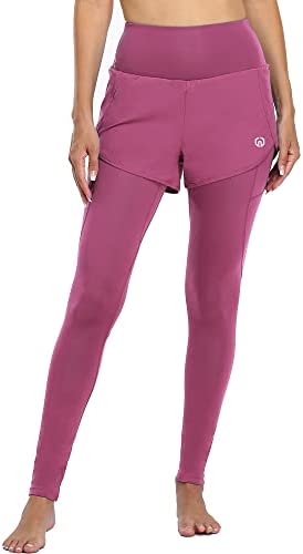 Neleus Women's Yoga Pants Tummy Control High Waist Workout Leggings with 2 Pocket
