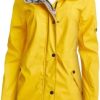 URBAN REPUBLIC Woman’s Raincoat – Waterproof Slicker Shell Rain Jacket (S-3XL, Plus Size)
