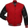 Club Crop Mens premium collage Baseball Varsity jacket High School letterman Bomber/Wool body With Cowhide Leather Sleeves
