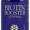 Biotin 10,000 mcg Hair Growth Booster Vitamins for Longer, Stronger, Healthier Hair & Nail, 90 Caps (3-Month Supply)