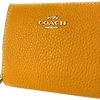Coach Snap Wallet (Mustard Yellow)