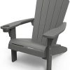 Keter Adirondack Chair Seating, Grey