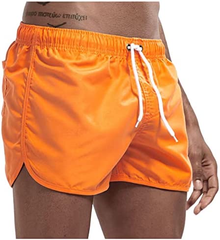 Men's Swim Trunks 5 Inch Inseam with 4 Way Stretch and Classic Styles