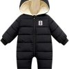 Ohrwurm Infant Down Cotton Snowsuits Fleece Lining Jumpsuits Baby Zipper Winter Coat