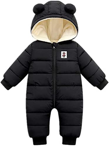 Ohrwurm Infant Down Cotton Snowsuits Fleece Lining Jumpsuits Baby Zipper Winter Coat