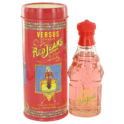 RED JEANS by Versace Eau De Toilette Spray 2.5 oz for Women - 100% Authentic