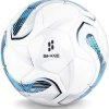 SHOKE A Soccer Ball Official Match Game Official Size and Weight Size 5 Soccer Ball Indoor and Outdoor Soccer Training Ball Ideal Gift for Father's Day - Blue Maze