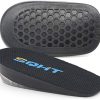 SQHT's Height Increase Insole - Gel Heel Shoe Lift Inserts, Achilles Tendon Cushion for Men and Women (Large (1" Height))