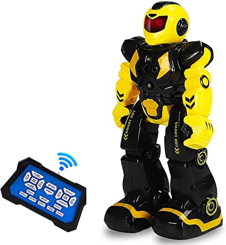 Sorlakar Smart Robot for Kids-Programmable Interactive RC Robot Dancing Walking with Gesture Sensing Remote Control for Age 5 6 7 8 9 10 Year Old Boys Girls for Birthday