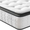 Vesgantti Pillow Top Series - 10 Inch Innerspring Hybrid Queen Mattress/Bed in a Box, Medium Firm Plush Feel - Multi-Layer Memory Foam and Pocket Spring - CertiPUR-US Certified/10 Year Warranty