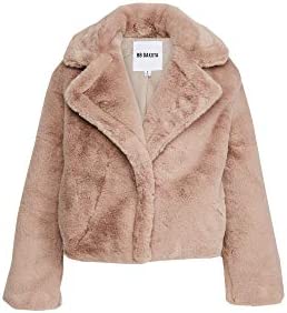 BB DAKOTA Women's Big Time Plush Faux Fur Jacket