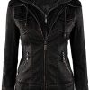 Womens Leather Jacket - Real Lambskin Leather Jackets for Women