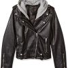 [BLANKNYC] Big Girl's Faux Leather Jackets Outerwear
