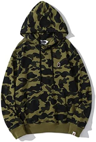 Bathing Ape Hoodies for Mens Womens Leopard Camo Hooded Bape Sweatshirts Pullover Jacket Casual Hip Hop Funny Tops
