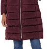 LAUNDRY BY SHELLI SEGAL Women's Puffer Jacket with Detachable Faux Fur Hood and Large Collar