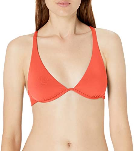 Seafolly Women's Split Underwire Long Triangle Bikini Top Swimsuit