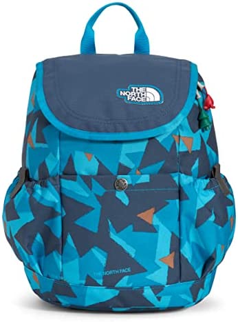 The North Face Youth Mini Explorer Daypack, Acoustic Blue Triangle Camo Print/Acoustic Blue, One Size